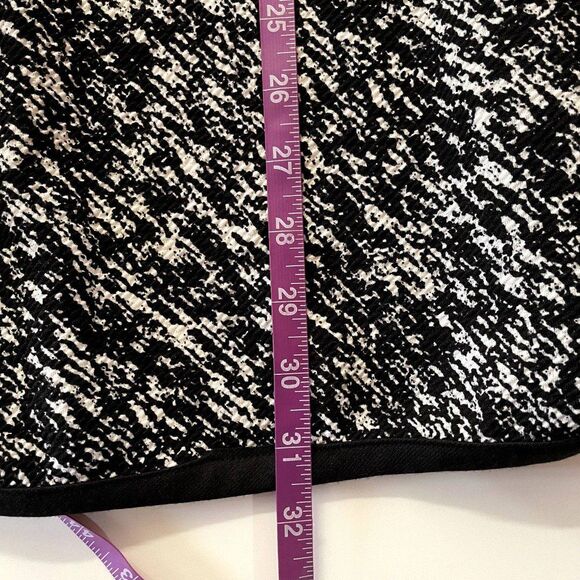 Forever 21 Black & White Marled Open Front Jacket - Picture 8 of 12